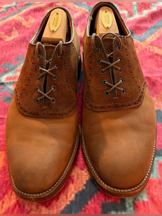 Alden Other - Alden Smooth & Reverse Tobacco Chamois Saddle Shoes - Men’s Size 10.5 E